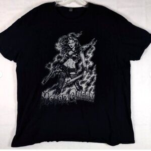 Beasto Blanco Motor Queen T-shirt Mission Cremate Mens XL Black Calico Cooper